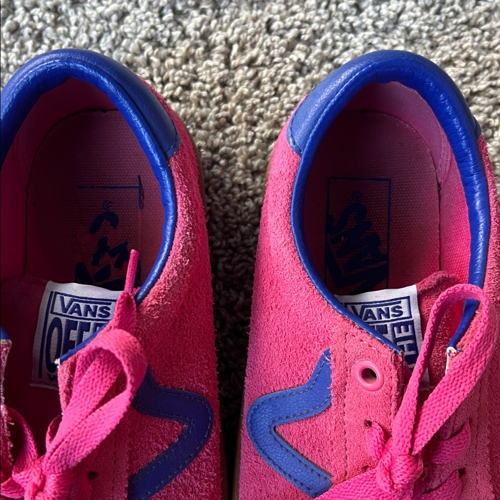 Sport Low Bambino Honeysuckle Suede Leather Sneakers 7.5 - Picture 9 of 10